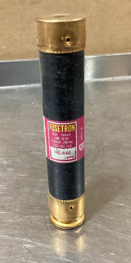 Bussmann FRS-R-60 60A 600V Fusetron Time Delay Fuse Current Limiting RK5 