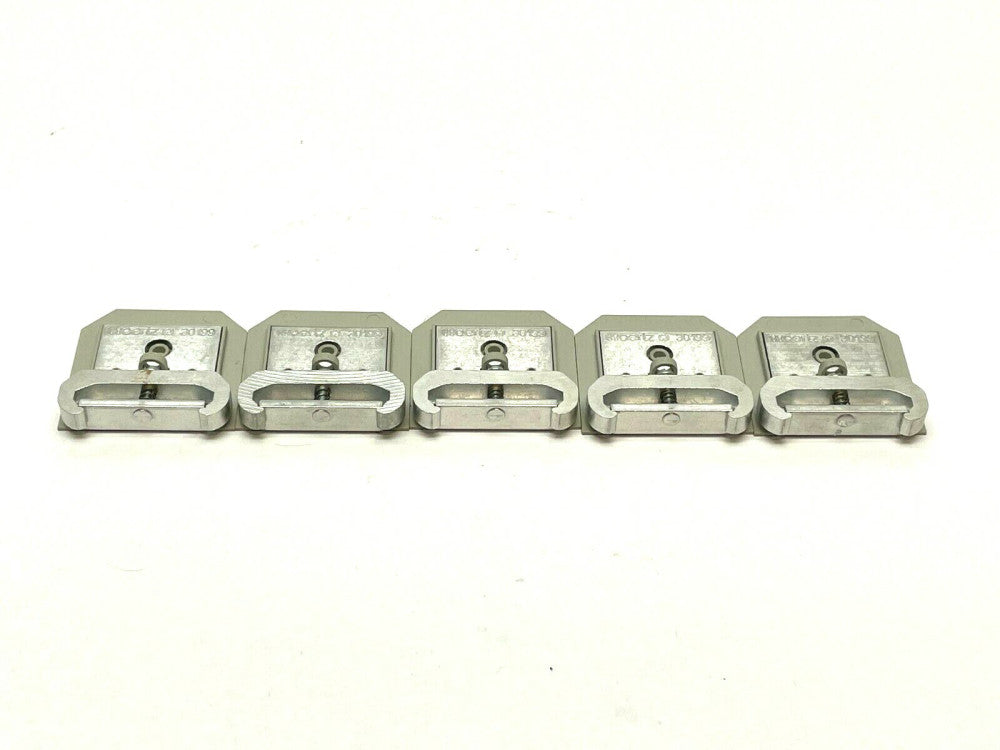 Woertz 30199 Stopper DIN35 height 50mm LOT OF 5
