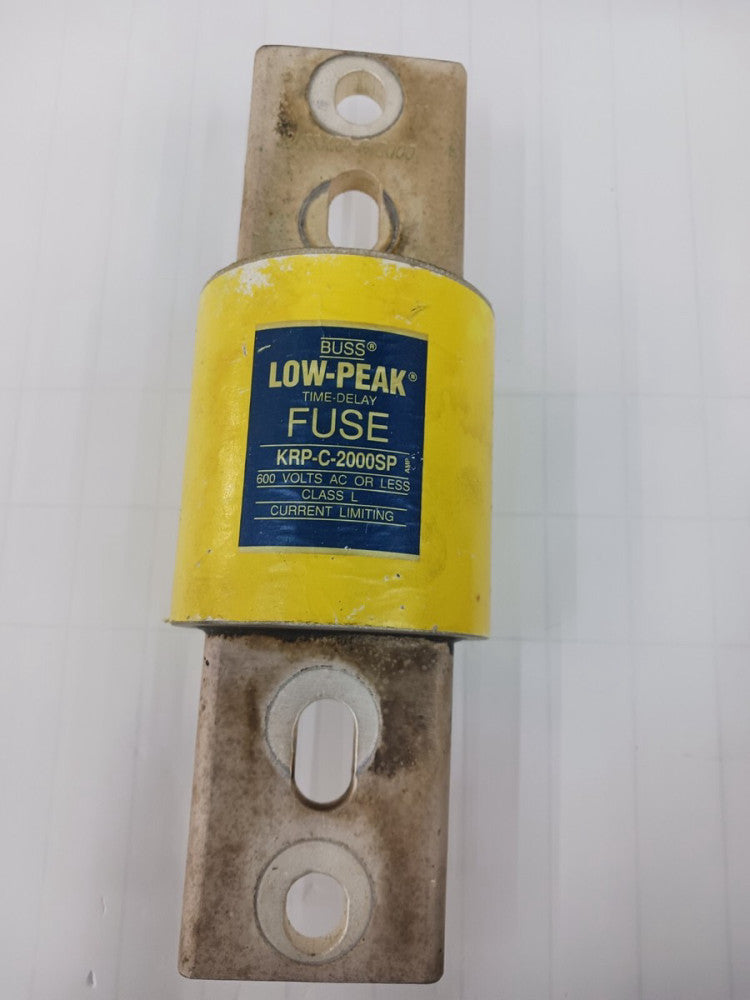 BUSSMANN 2000 AMP CLASS L FUSE 600 VAC KRP-C-2000SP