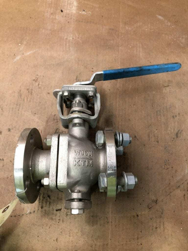 1-1/2" CF8M Stainless Steel Manual Ball Valve