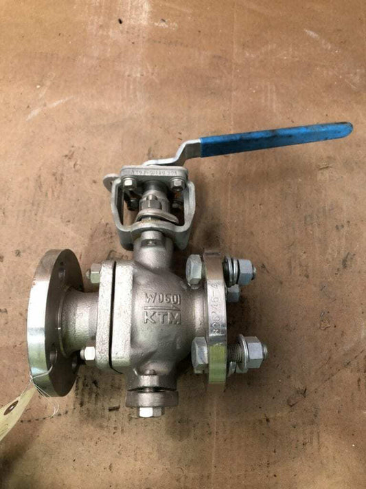 1-1/2" CF8M Stainless Steel Manual Ball Valve