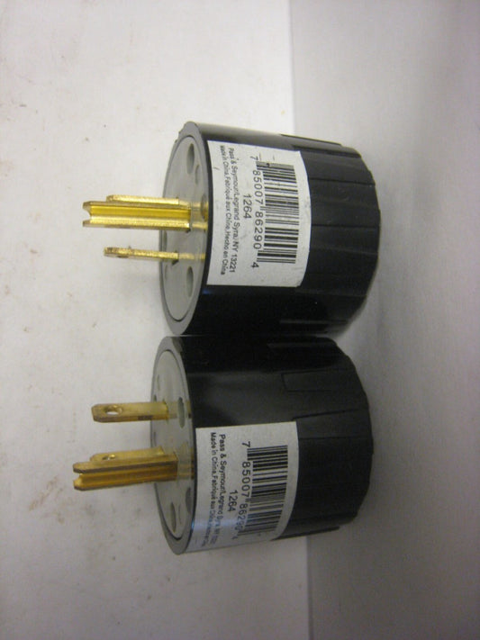 2 yes 2 Pass & Seymour 1264 15 Amp 125 Volt Trailer Travel Adapters