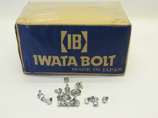 2500pcs M5 x 10 8T Hex Flange Bolt Trivalent Chromium 14-7083 L1539-60772 Japan