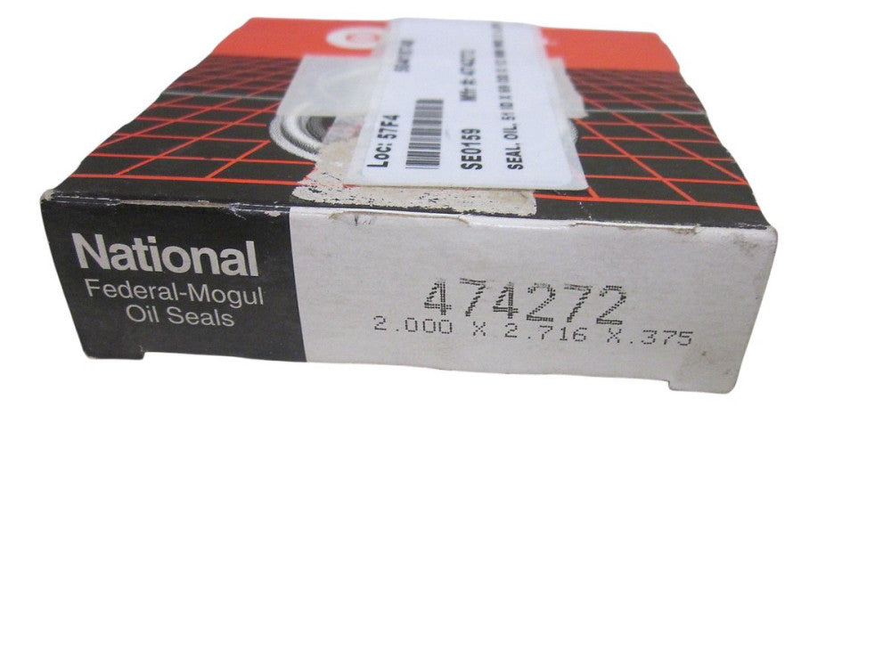 NATIONAL 474272 OIL SEAL 2.000X2.716X.375 NSMP