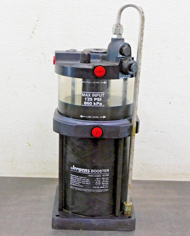 Jergens 61705 Standard Pneu-Oil Booster 30:1 Ratio 3750 PSI