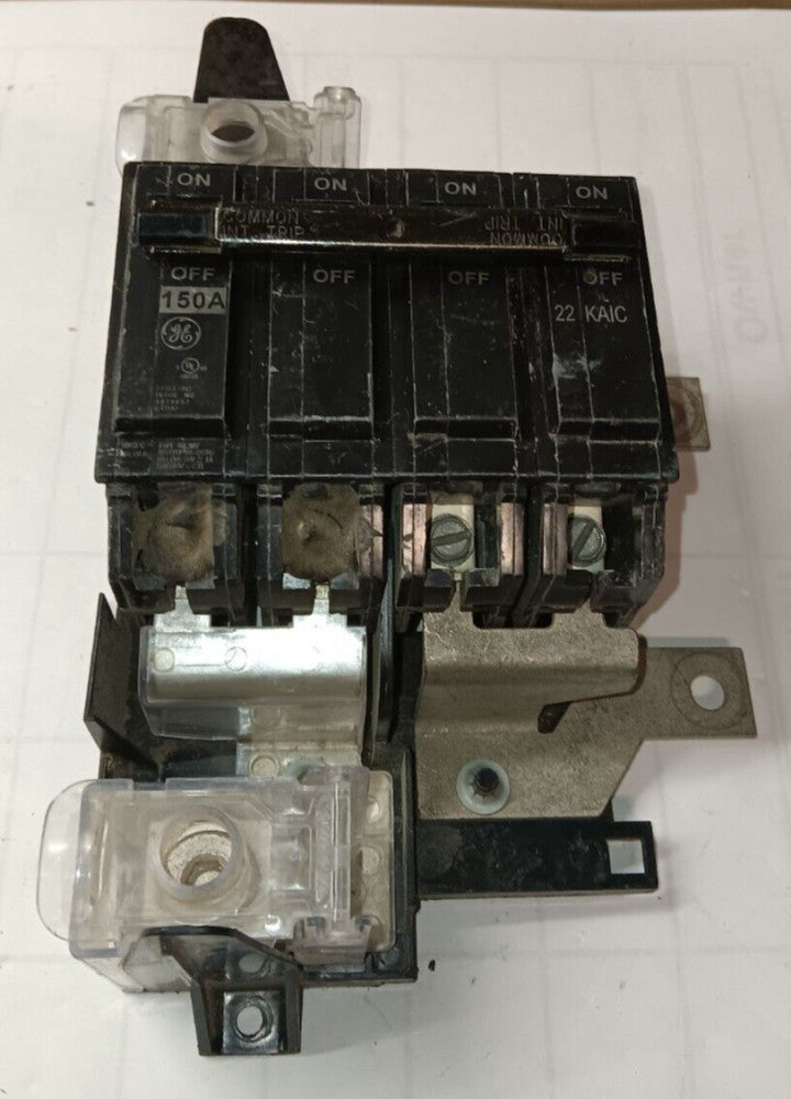 GENERAL ELECTRIC THQMV150 150 AMP MAIN CIRCUIT BREAKER 2 POLE 240 VAC