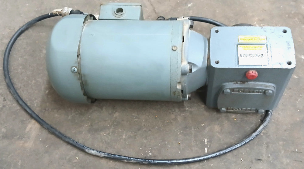 BOSTON HUTF-5/8-W65406 1HP WORM GEAR REDUCER 100 SERIES RATIO 20:AE RIGHT