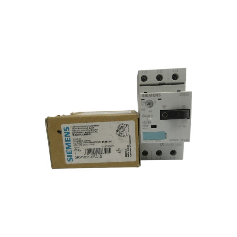 SIEMENS 3RV1011-0FA10 0.35-0.5A NSMP