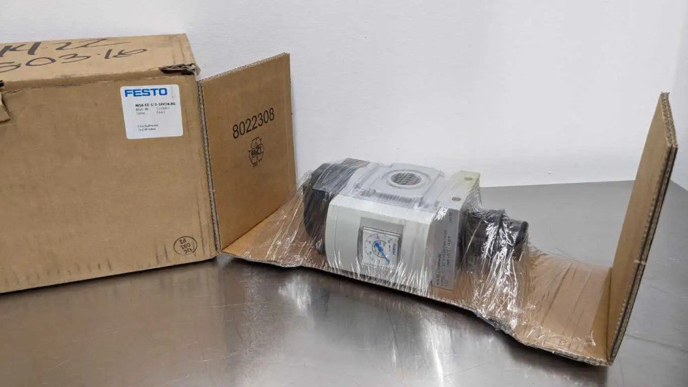 Festo MS6-EE-1/2-10V24-AG Shut Off Valve 527682 F643 On Off Valve