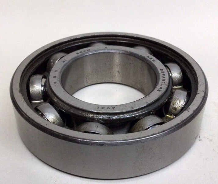 New Departure 3207 Angular Contact Ball Bearing 35mm ID X 72mm OD X 17mm