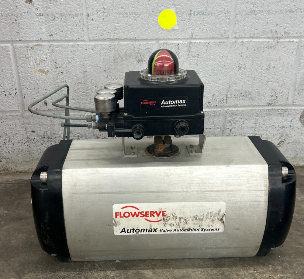 FLOWSERVE ACTUATOR B200D W/FLOWERVE APEX 8000 POSITIONER