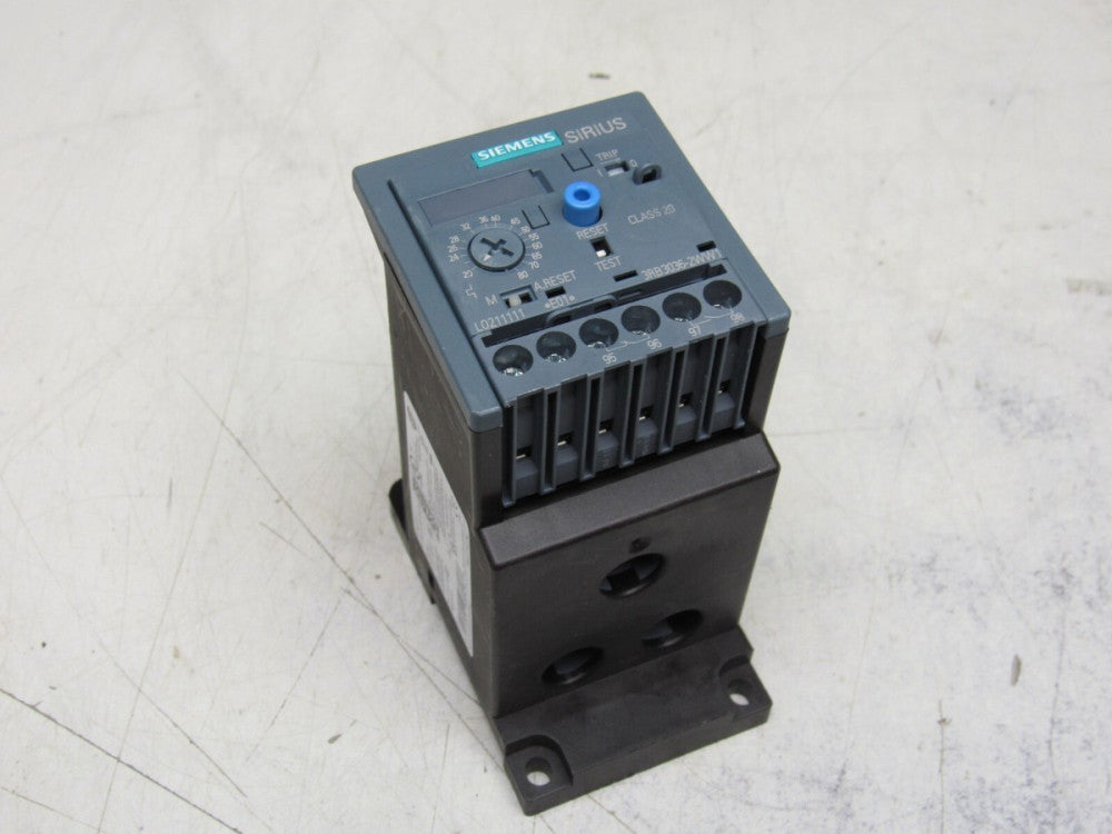 SIEMENS SIRIUS 3RB3036-2WW1 OVERLOAD RELAY 20-80FLA XLNT USED TAKEOUT !!