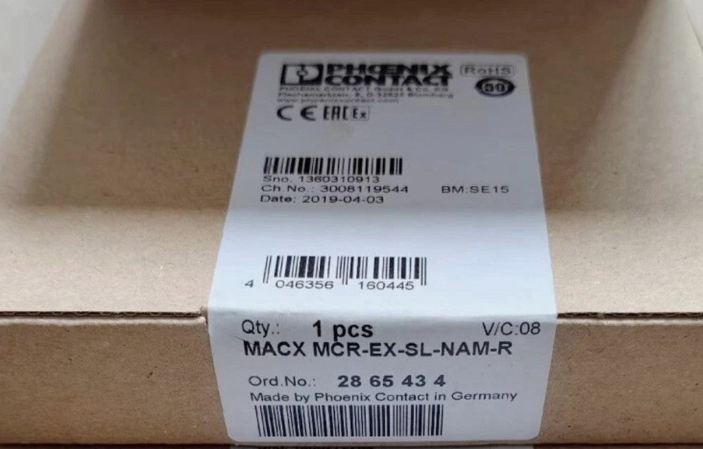 One Brand New Phoenix Contact MACX MCR-EX-SL-NAM-R 2865434 original module