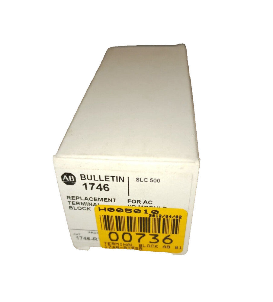 NEW ALLEN BRADLEY 1746-RT25R REPLACEMENT TERMINAL BLOCK