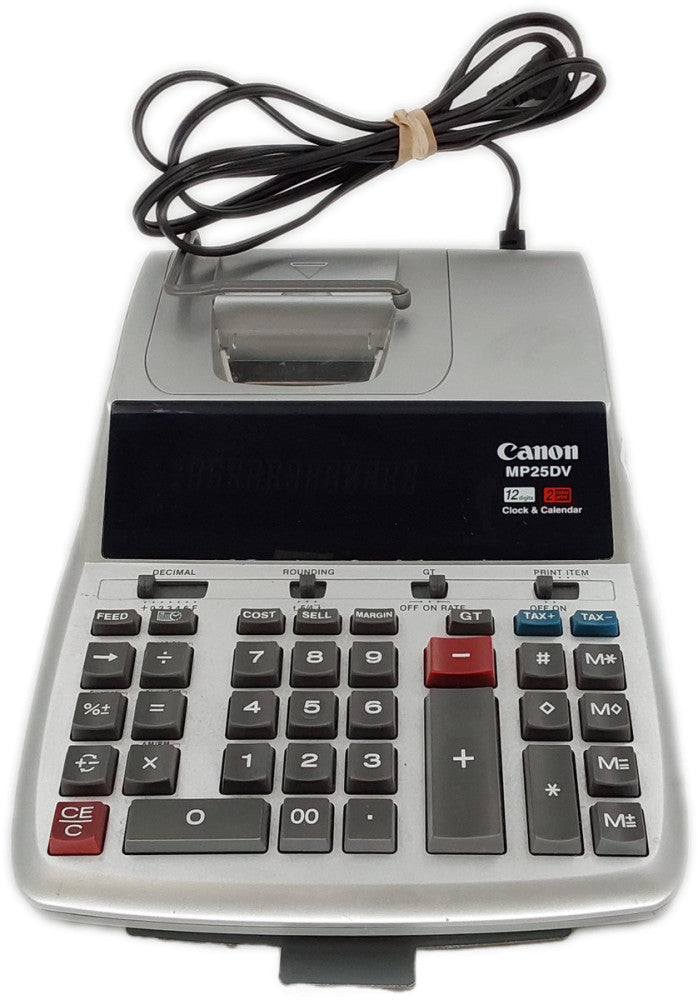 Canon MP25DV Desktop Printing Calculator LCD Display 