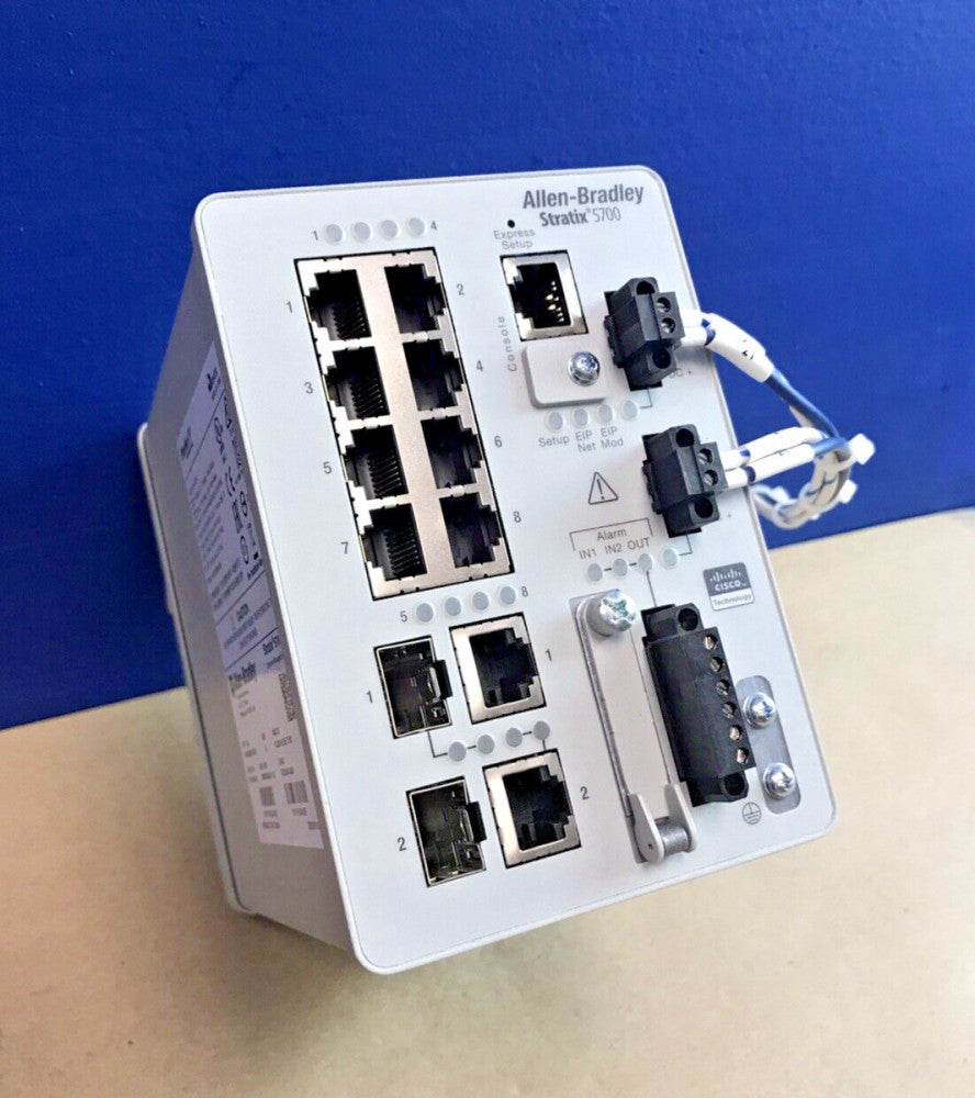 Allen Bradley 1783-BMS10CGN Stratix 5700 EtherNet Managed Switch