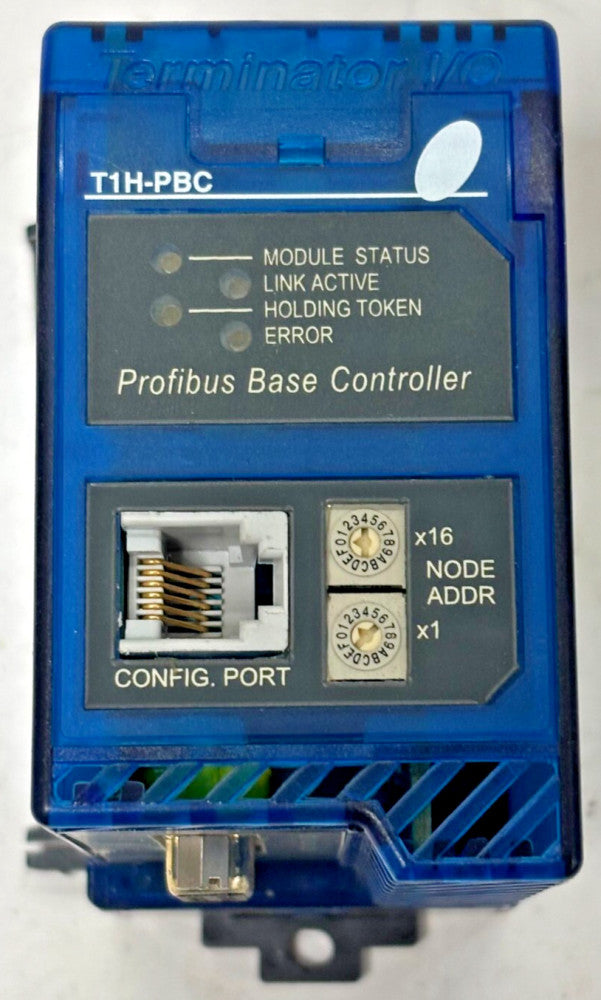 TERMINATOR 1/0 PROFIBUS BASE CONTROLLER T1H-PBC 9-PIN D-SUB FEMALE PORTS 12MBPS