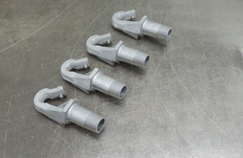 GE General Electric HOOKM353 3/4" NPT   Die cast  4-1/2" L Hook Lot of (4) Four