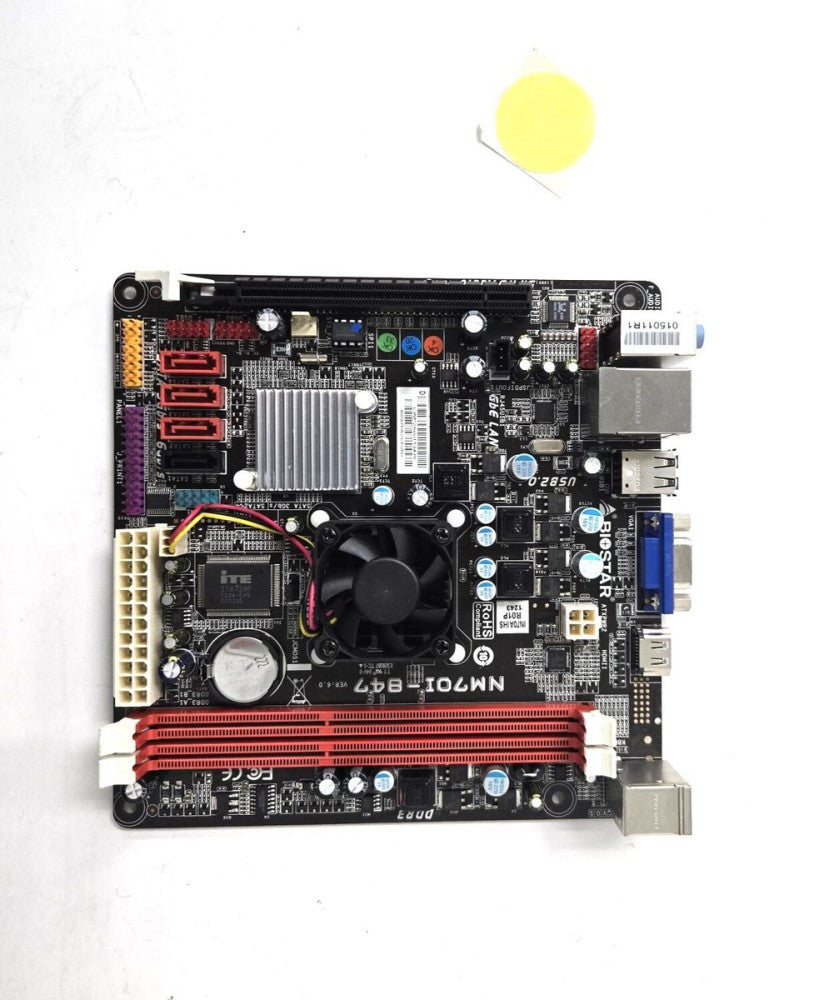 BIOSTAR NM701-847 INTEL CELERON CIRCUIT BOARD