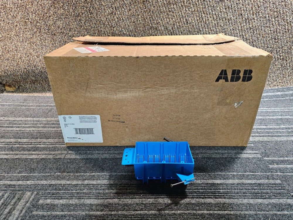 (QTY 30)  Carlon  B344AB Electrical Switch Outlet Box 3-Gang 44 cu. PVC New Work