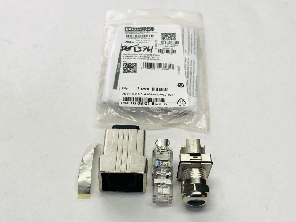 Phoenix Contact VS-PPC-C1-RJ45-MNNA-PG9-8Q5 RJ45 Connector 1608016