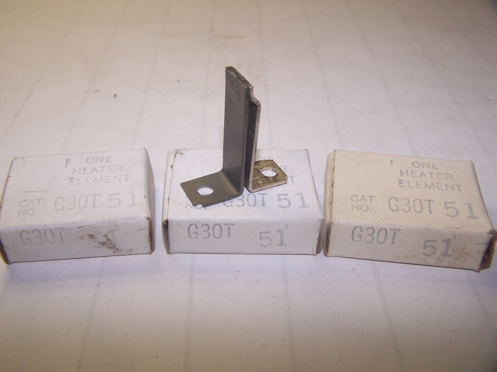 3) NEW G30T51 OVERLOAD HEATER ELEMENT  LOT OF 3