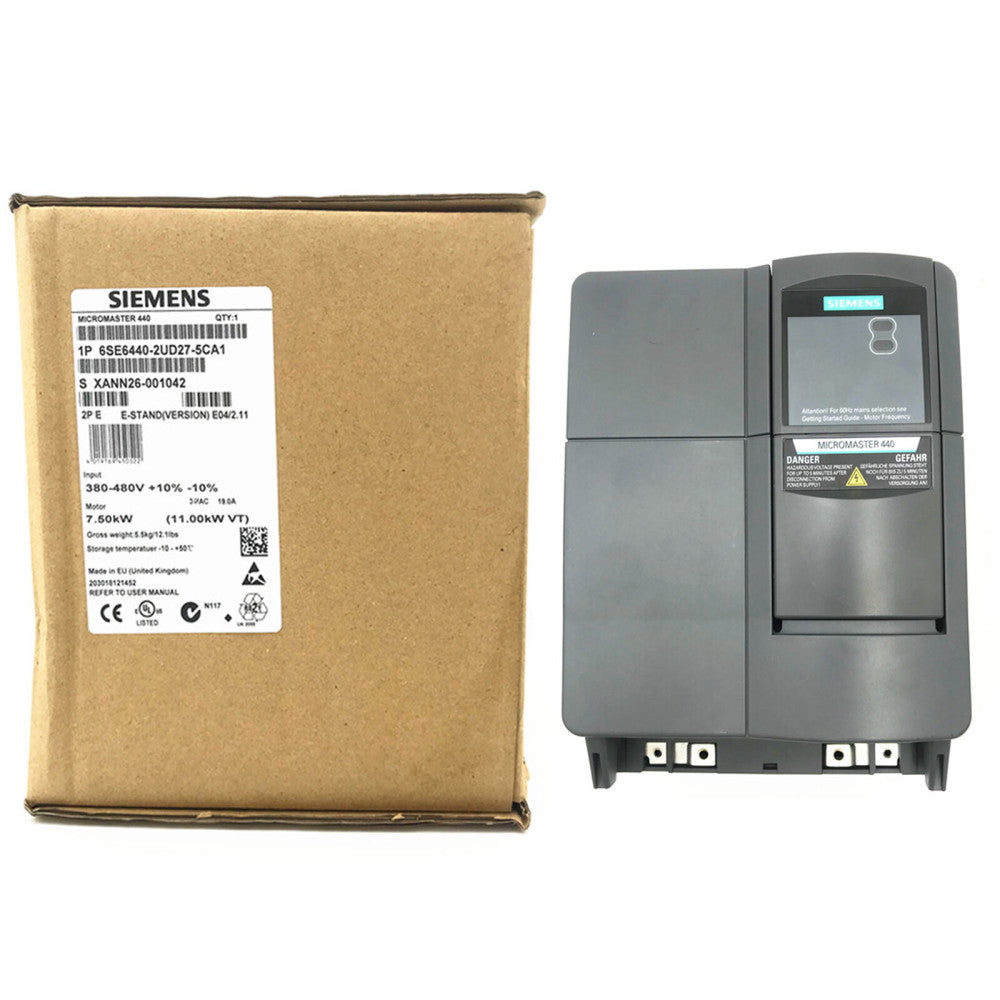1PC New in box Siemens Inverter 6SE6440-2UD27-5CA1 7.5KW 6SE6 440-2UD27-5CA1