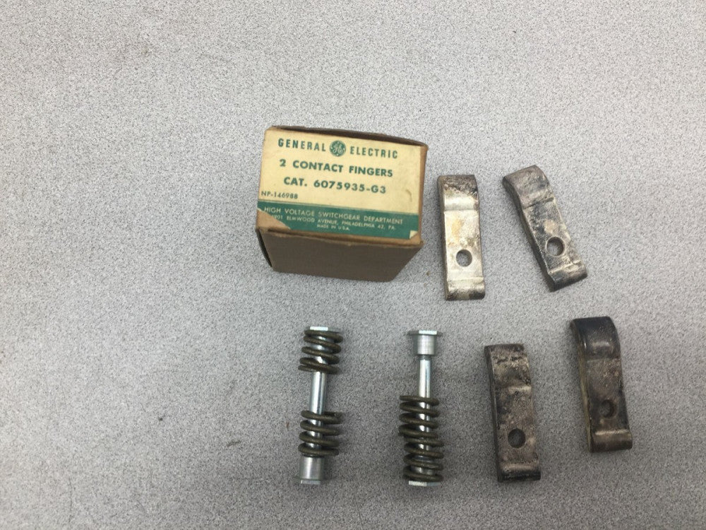 NEW IN BOX GE 2 CONTACT FINGERS 6075935-G3