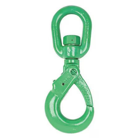 Campbell Chain & Fittings 5799095 5/8" Cam-Alloy Swivel Self Locking Hook,