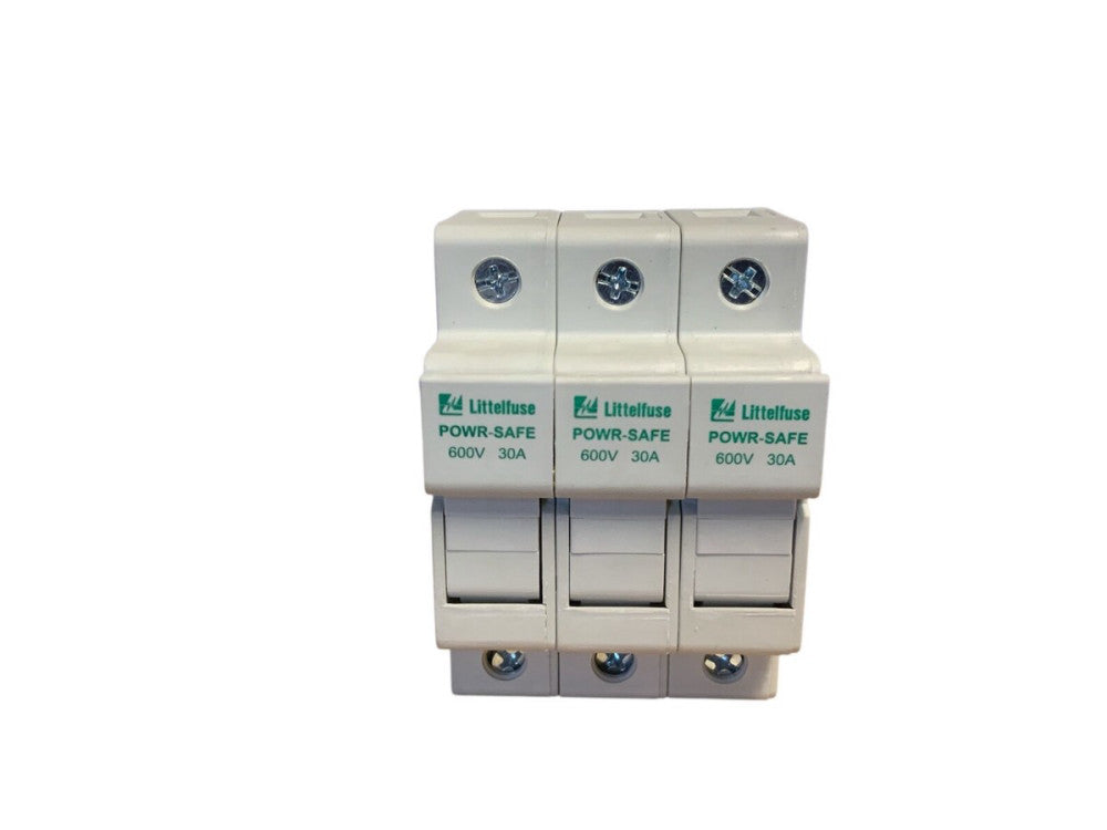 Littelfuse Powr-Safe 600V 30A Series No. LPSC CH Class CC Fuse Holder AC-DC