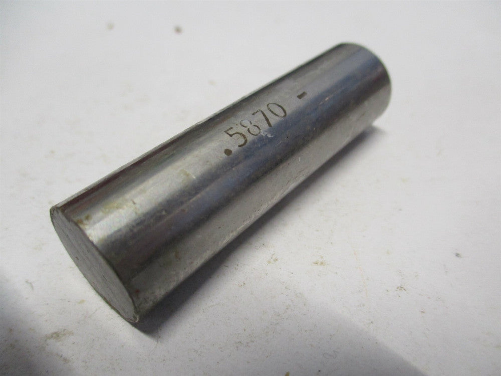 Vermont Gage (111258700) 0.587" Diam Class ZZ Minus Plug & Pin Gage 