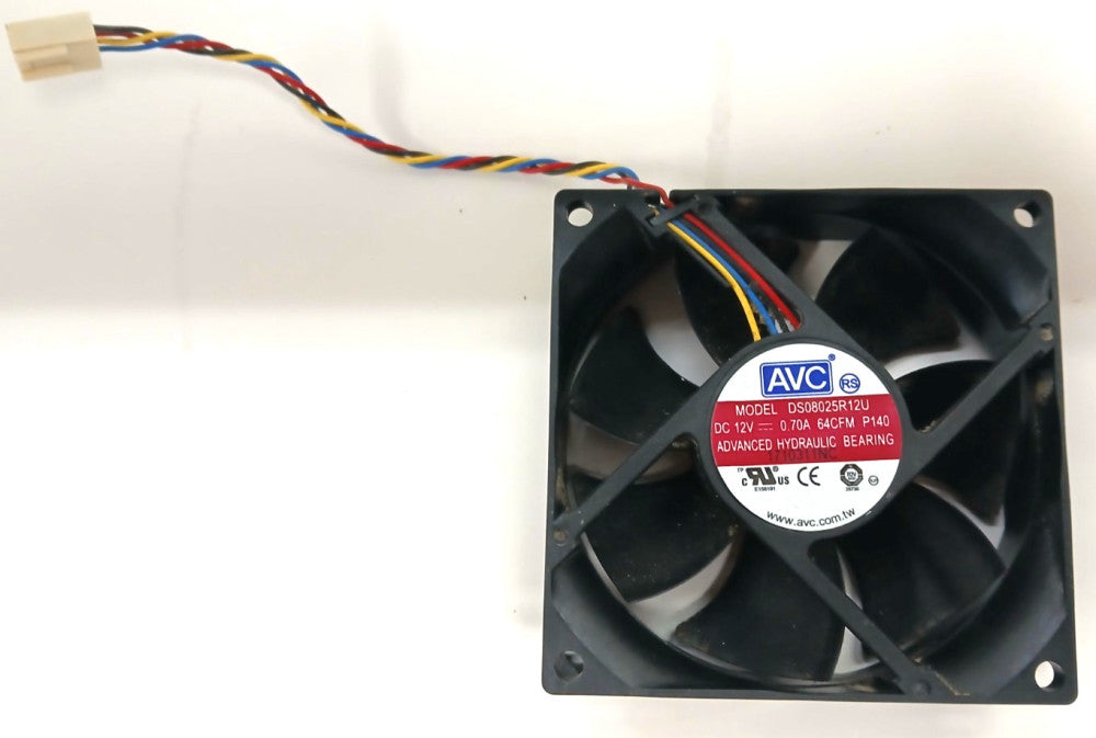 AVC FAN DRIVE ASSEMBLY MODEL DS08025R12U DC 12V 0.70A 64 CFM P140