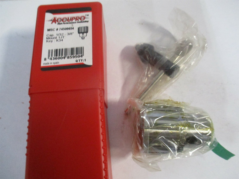 (CY0100400) 1/32 to 3/8" 37mm x 51mm Tapered Mount Plain Bearing Drill Chuck