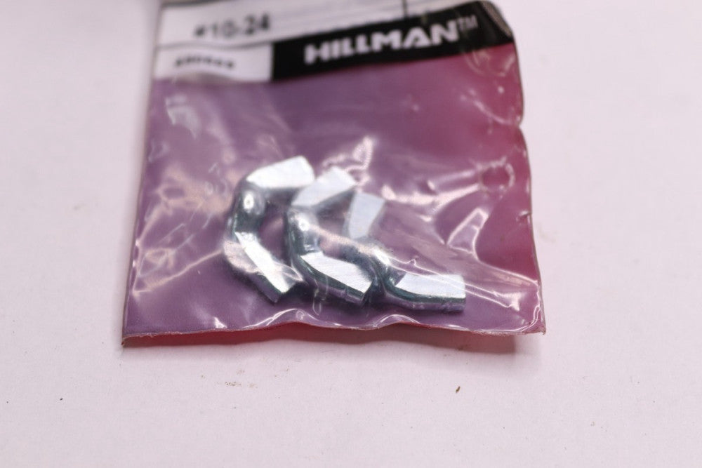(3-Pk) Hillman Zinc Plated Standard  Forged Wing Nuts SAE #10-24 490669
