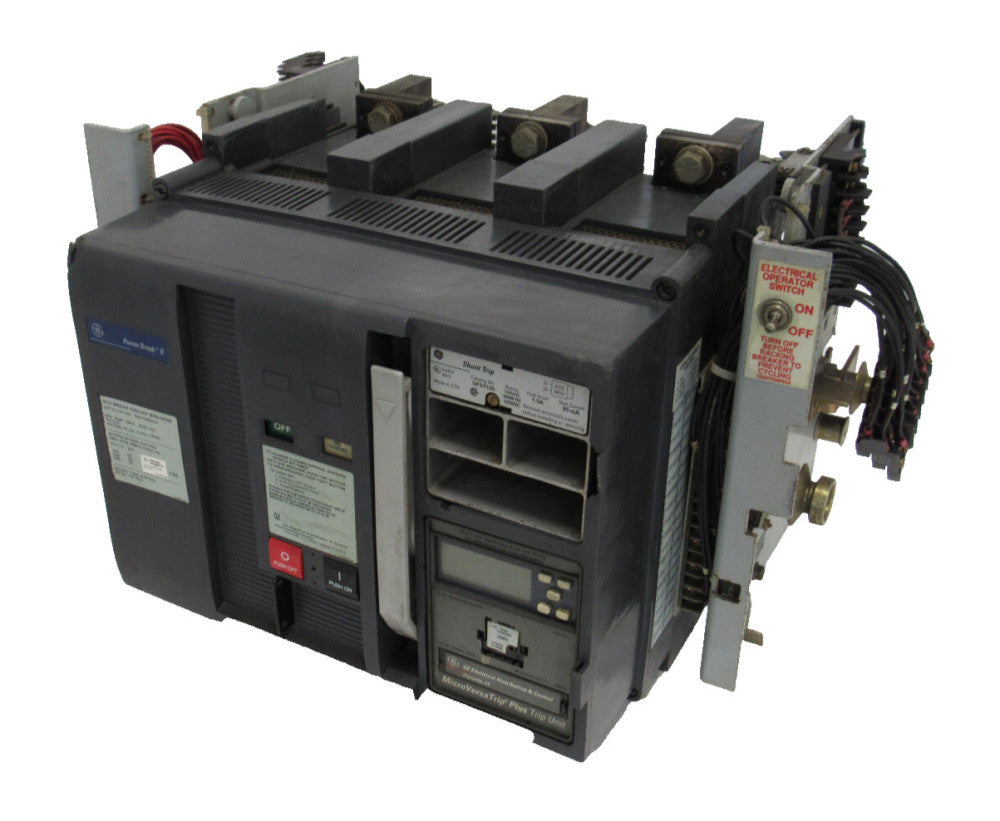 USED GENERAL ELECTRIC SSD08B204 POWER BREAK II BREAKER 800A