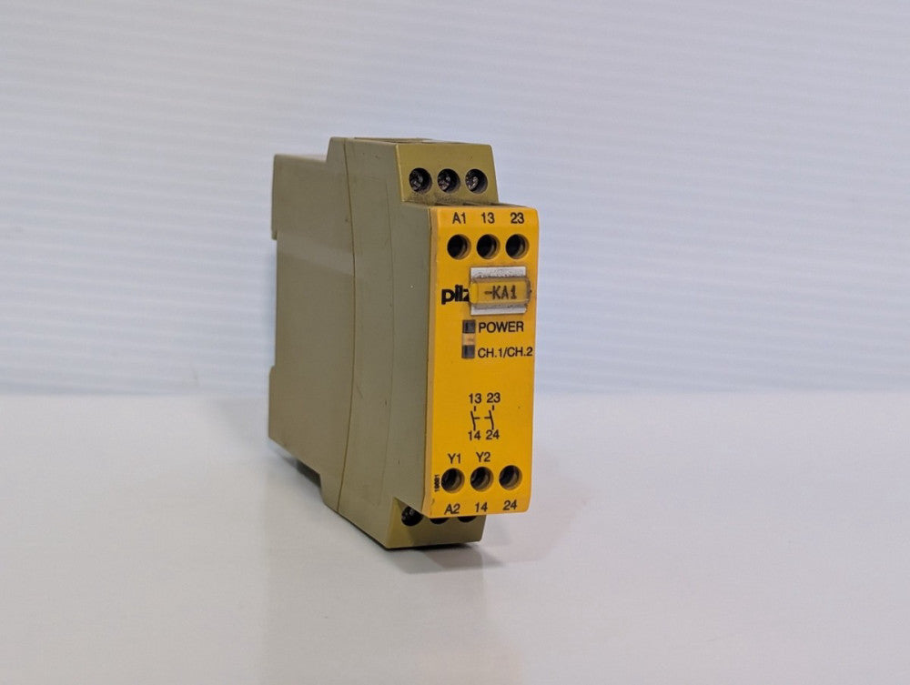Pilz PNOZ X7 774059 Safety Relay 24VDC/VAC 2VA 1-Channel Wiring 2N/O
