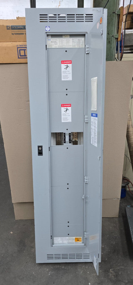Eaton 400 Amp Main Lug (MLO) PRL3A Panelboard 480Y/277 VAC 3 Phase 4 Wire