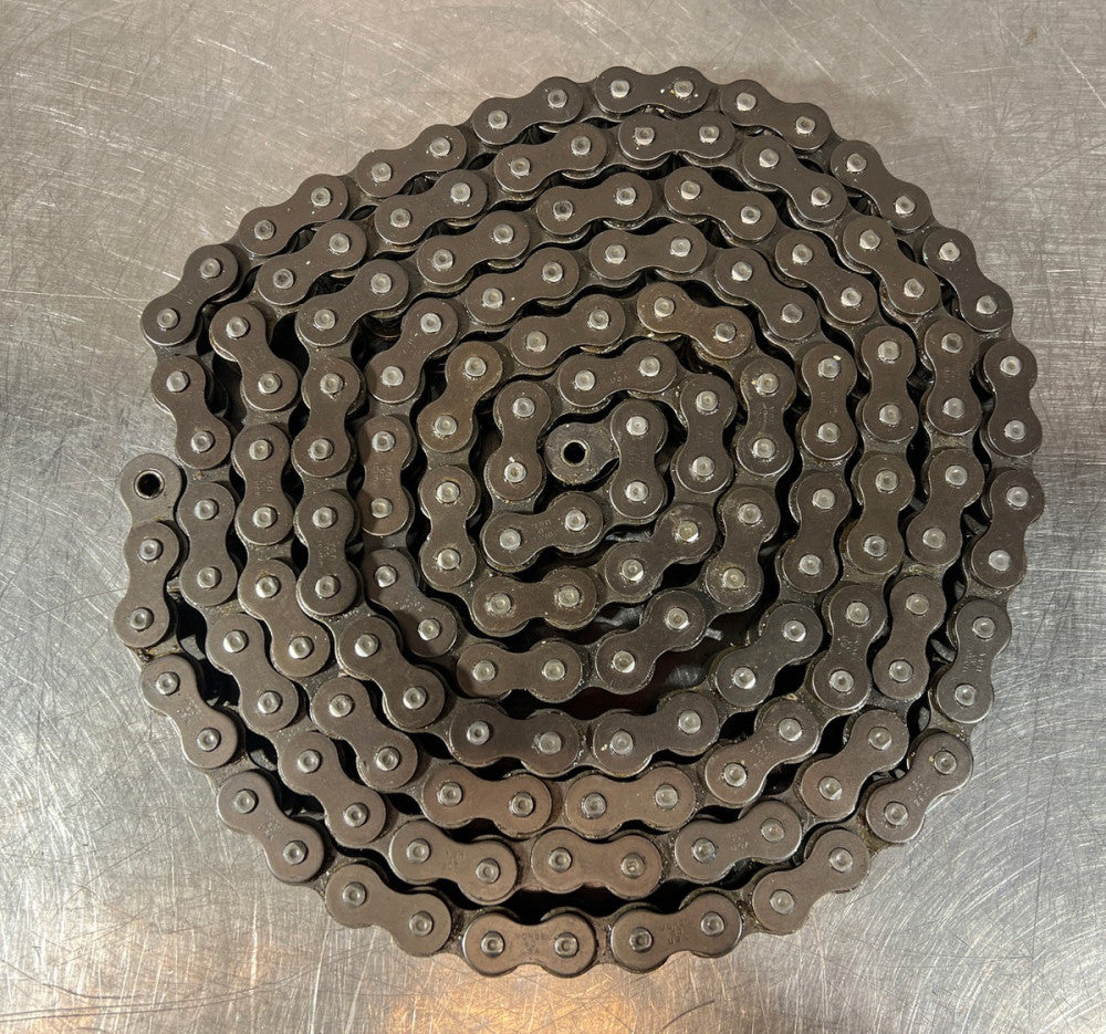 Morse 60 Roller Chain 116”. Nos Surplus No Original Box. Bag Ripped