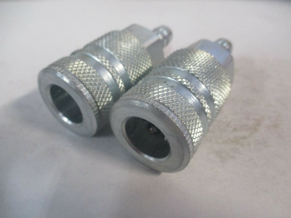 Coilhose (586) 3/8" x 3/8" Hose Barb Industrial Pneumatic Hose Coupler - Qty 2