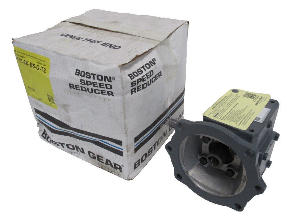 NEW BOSTON GEAR F715-5K-B5-G-T2 GEAR REDUCER 5:1 F7155KB5GT2