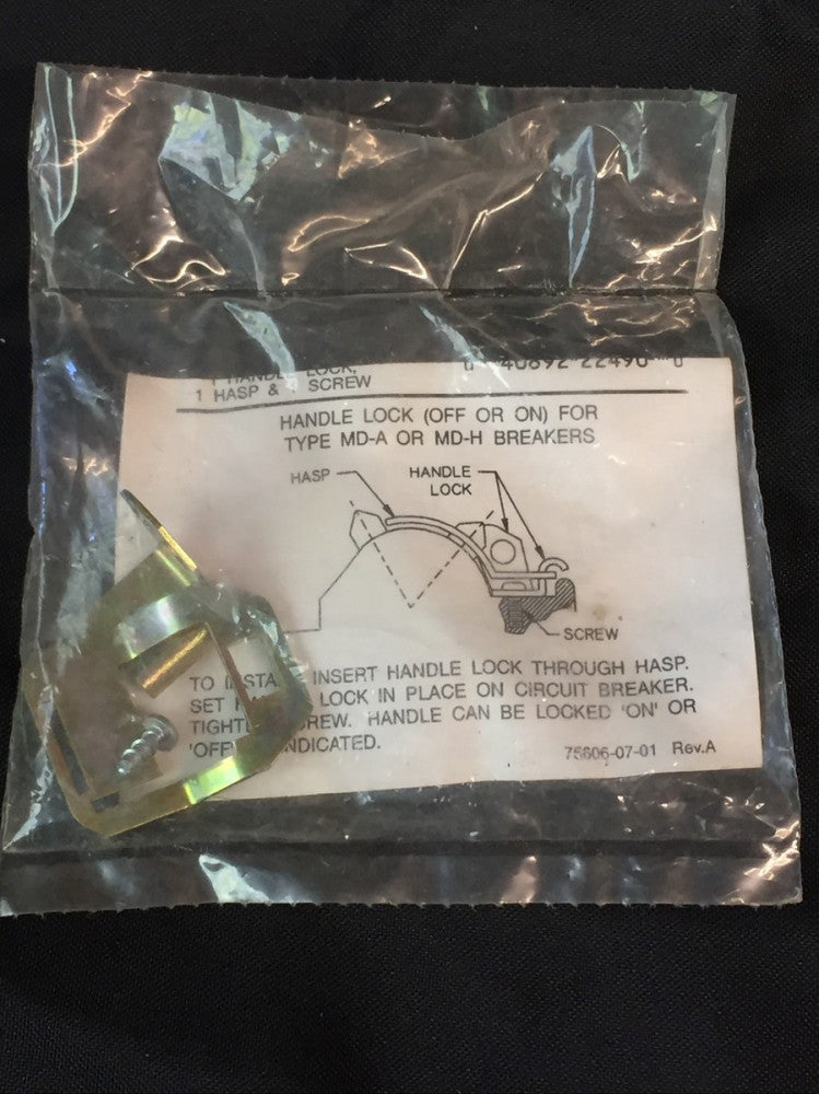 NOS Murray / Siemens BX050M Circuit Breaker Handle Lock MD-A MD-H