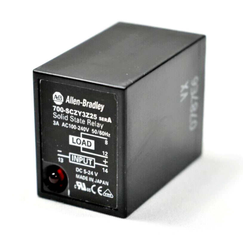 Allen Bradley 700-SCZY3Z25 Solid State Relay (Out of Box)