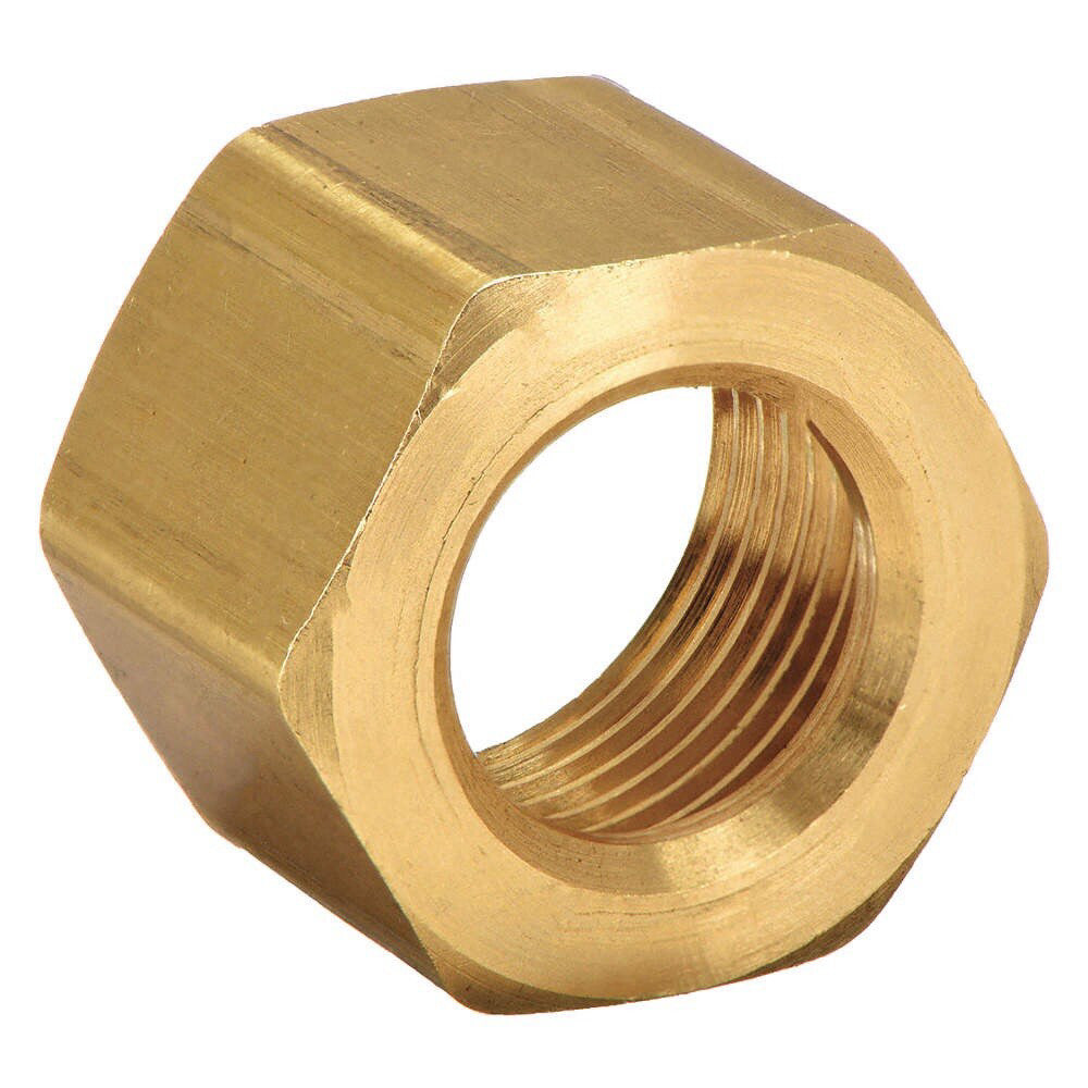 PARKER 61C-8 Nut, 1/2" Tube Size, Metal, 10 Pack