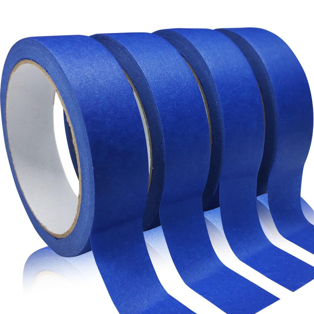 4 Rolls Premium Painters Tape Blue Tape Masking Tape Paint Tape for Multi-Pur...