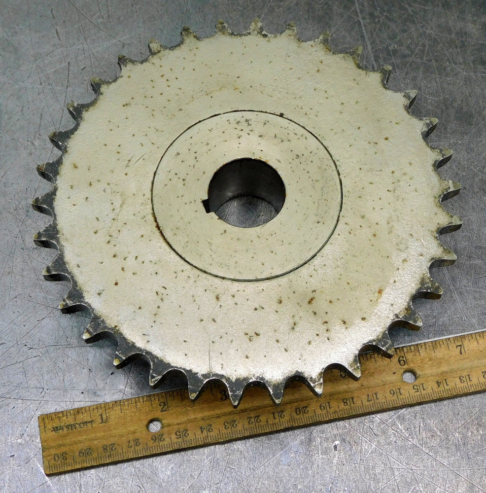 Martin 50B34 Roller Chain Sprocket #50 34 Teeth 1-1/2" Bore