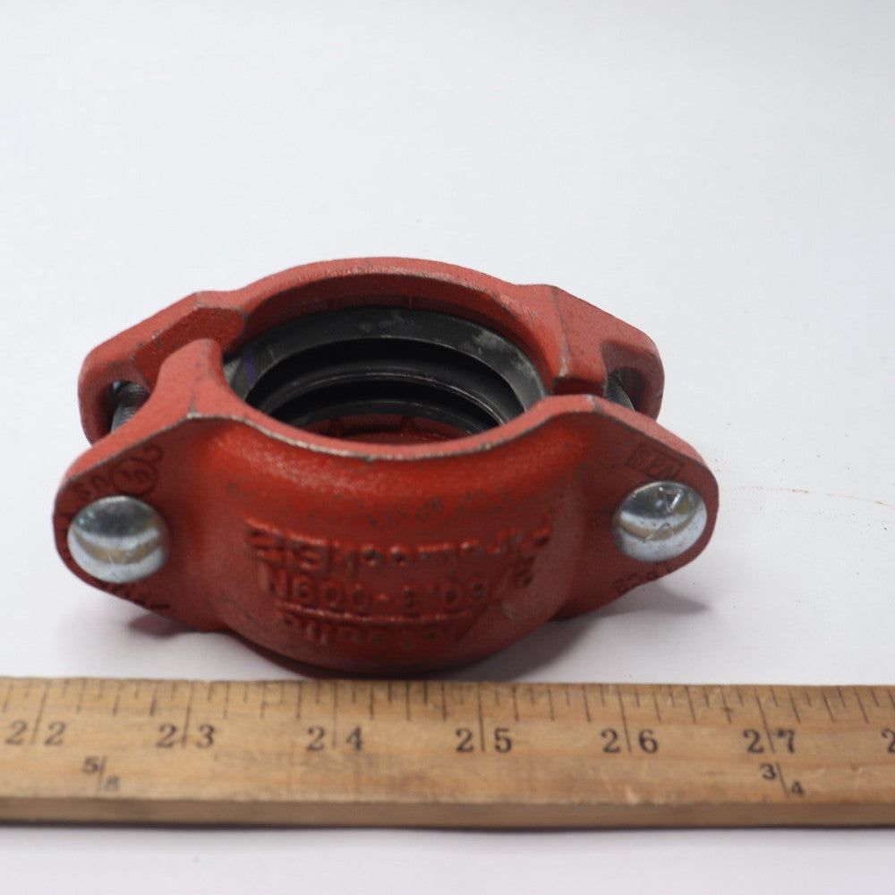 Vict. Rigid Pipe Coupling Grooved End Fitting 2" 009N