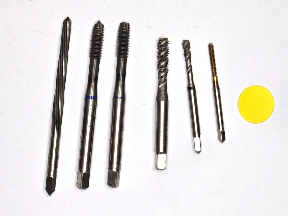 ASSORTED SIZES OF TAPS LOT OF 6