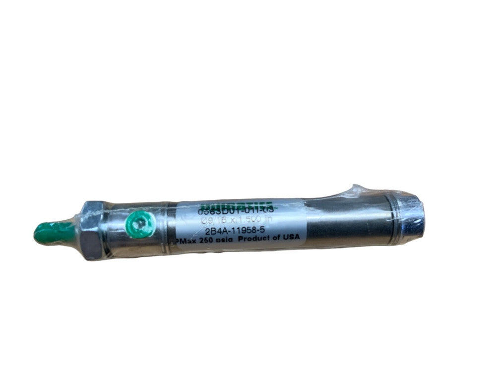 ONE NEW Numatics M series Cylinder 9/16" bore x 1-1/2" stroke 0563D01-01I-03