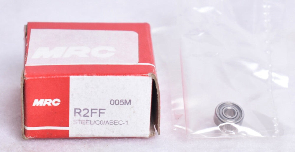 MRC Double Shielded Steel Radial Ball Bearing  R2FF