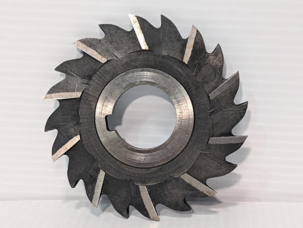E Shore Tool Works side milling cutter, 10 teeth | M-611 4 x 1/4X